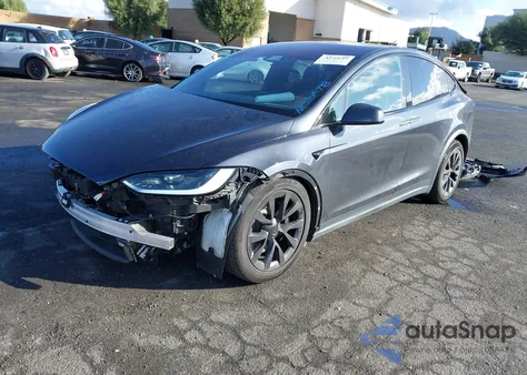 2024 Tesla Model X Long Range from USA, damaged, VIN 7SAXCDE57RF433494